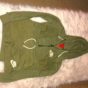 Nike Sweatsuit (Capri pants and hoodie set)